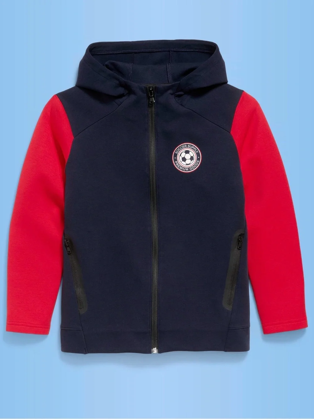 Old Navy USA soccer 2-piece set: full zip Graphic Hoodie & Jogger sweatpants. XL